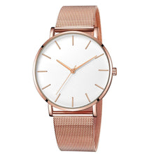 Load image into Gallery viewer, 2019 Ultra-thin Rose Gold Watch Minimalist Mesh Women Watch montre femme Watches Zegarek Damski Watch Relojes Para Mujer Reloj