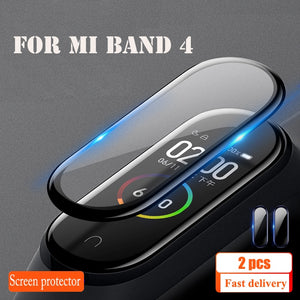 Protective Film For XiaoMi Band 4 NFC Wristband Screen Film Mi Band 4 glass Explosion-proof/scratch prevention screen protector