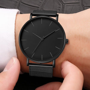 2019 Ultra-thin Rose Gold Watch Minimalist Mesh Women Watch montre femme  Watches Zegarek Damski Watch  Relojes Para Mujer Reloj